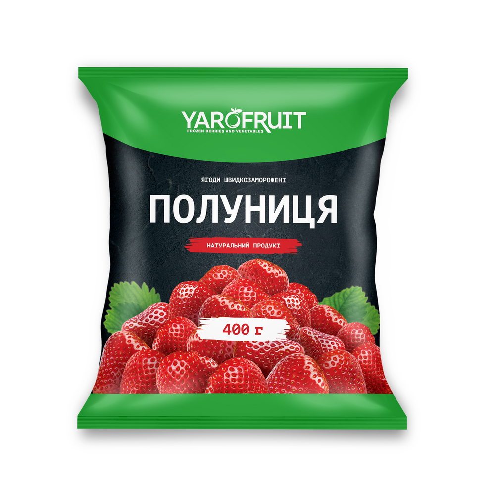 Полуниця Ярофрут Виробник заморожених: ягід, фруктів та овочів