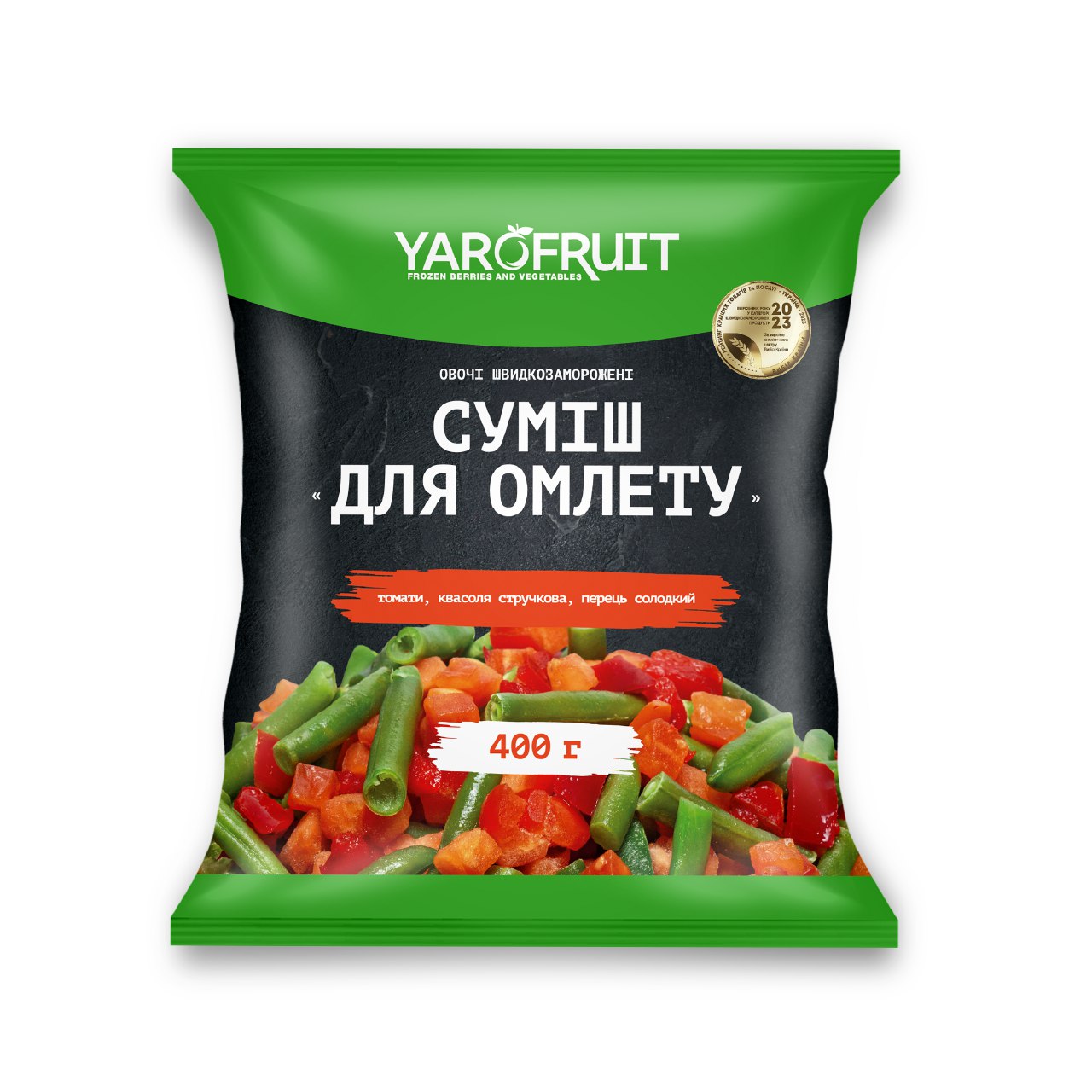 Суміш для Омлету заморожена Ярофрут 400г