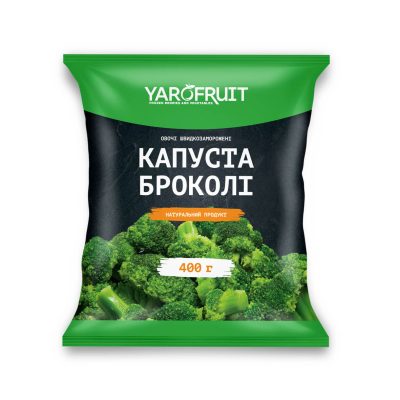 Заморожена Капуста Броколі Ярофрут 400г