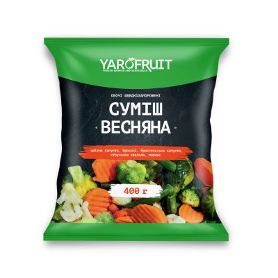 Заморожена суміш Ярофрут “Весняна” 400г
