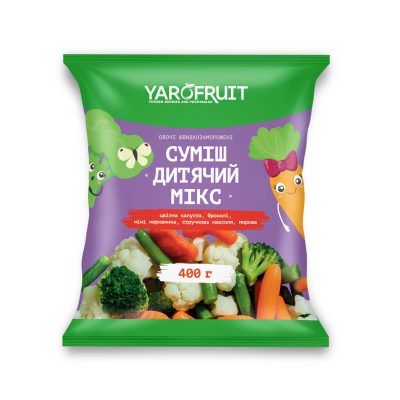 Заморожена суміш Ярофрут “Дитяча” 400г