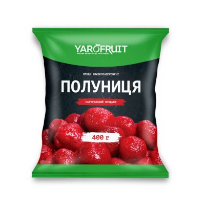 Заморожена Полуниця Ярофрут 400г